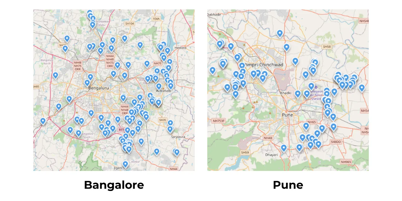 Station map by the end of 2022